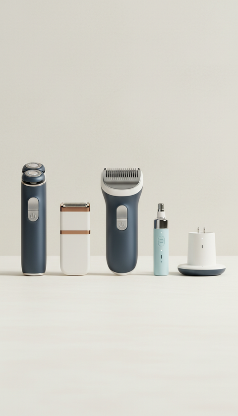 Personal Care Grooming Kit with Steel Tools